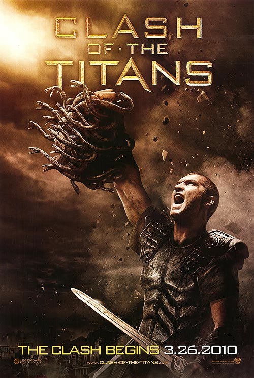 Clash Of The Titans (2010) - Rolled DS Movie Poster
