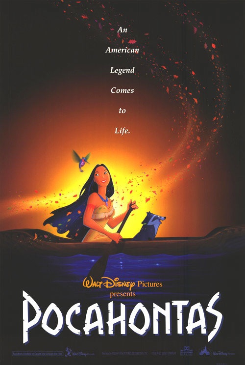 Pocahontas (1995) - Rolled DS Movie Poster