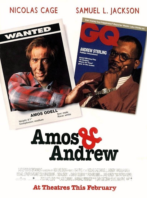 Amos & Andrew (1993) - Rolled DS Movie Poster