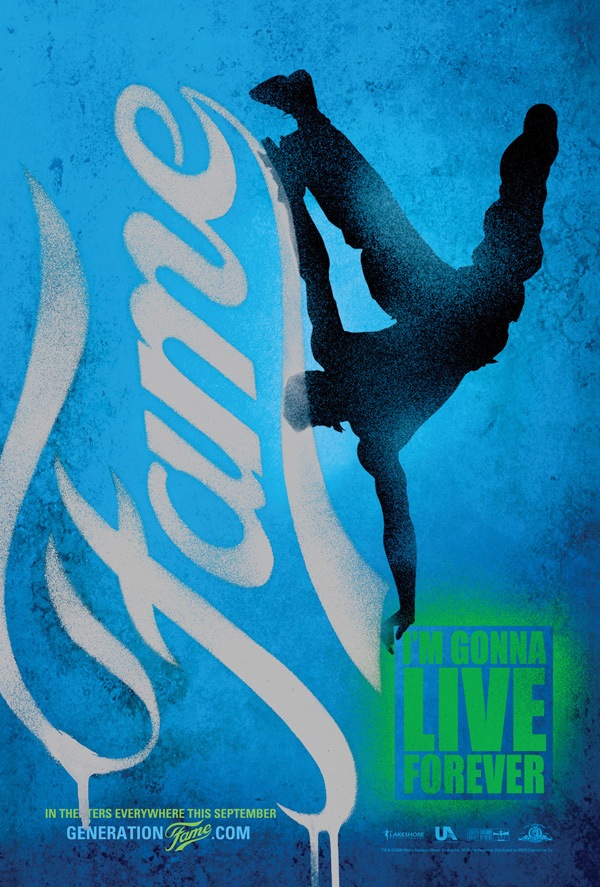 Fame - Blue (2009) - Rolled DS Movie Poster