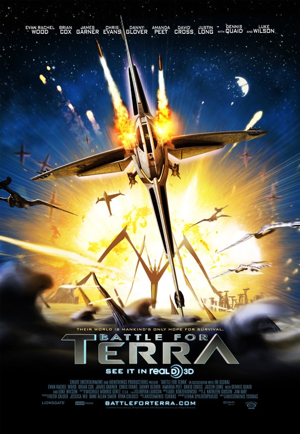 Battle for Terra (2007) - Rolled DS Movie Poster