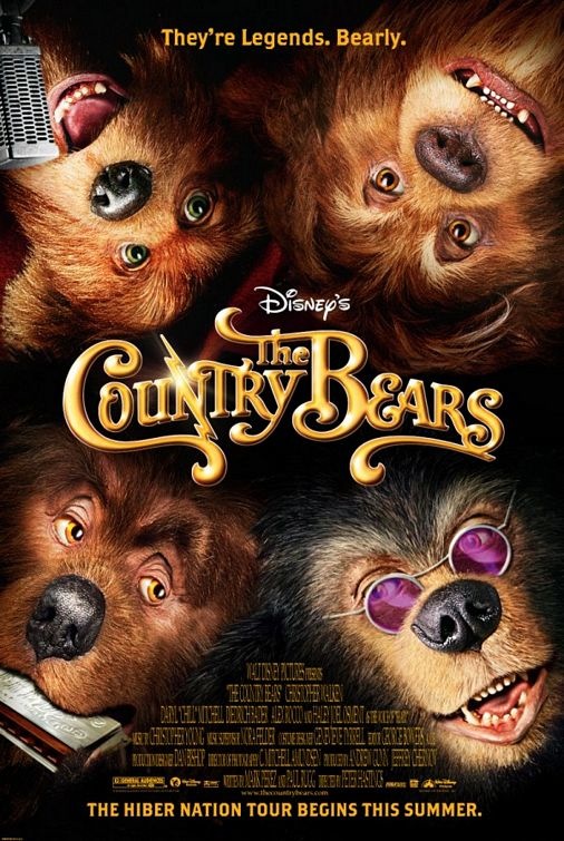 The Country Bears (2002) - Rolled DS Movie Poster