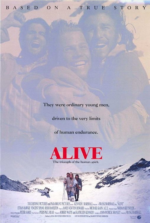 Alive (1993) - Rolled DS Movie Poster