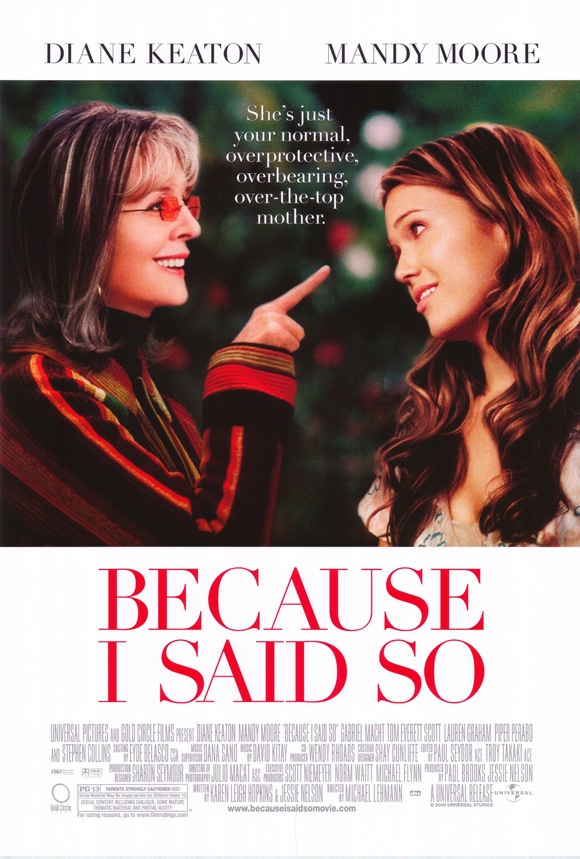 Because I Said So (2007) - Rolled DS Movie Poster