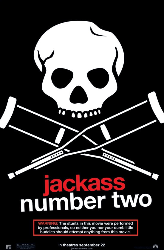 Jackass: Number Two - ADV (2006) - Rolled DS Movie Poster