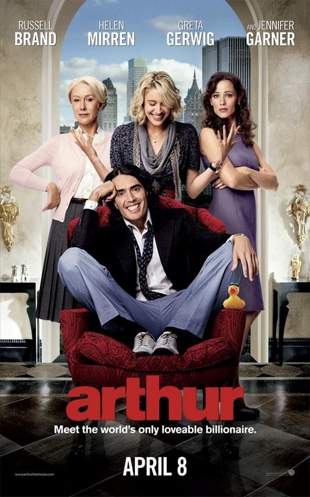 Arthur (2011) - Rolled DS Movie Poster