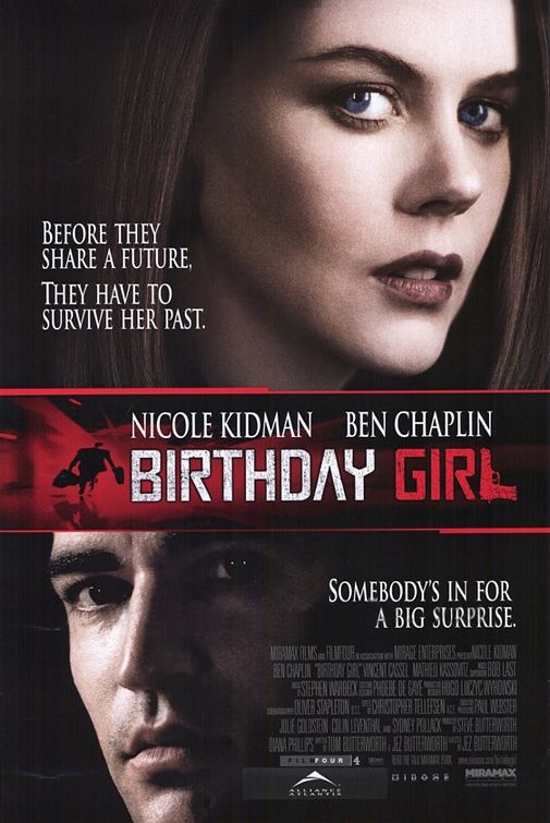 Birthday Girl (2001) - Rolled DS Movie Poster