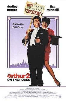 Arthur 2: On The Rocks (1988) - Rolled SS Movie Poster