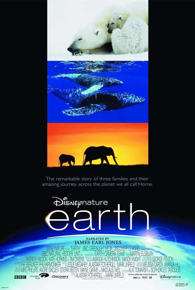 Earth (2007) - Rolled DS Movie Poster