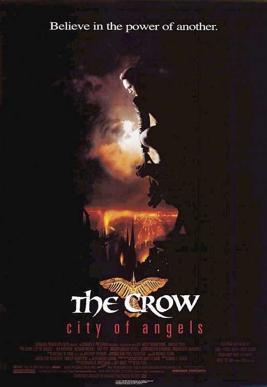 The Crow: City Of Angels (1996) - Rolled DS Movie Poster