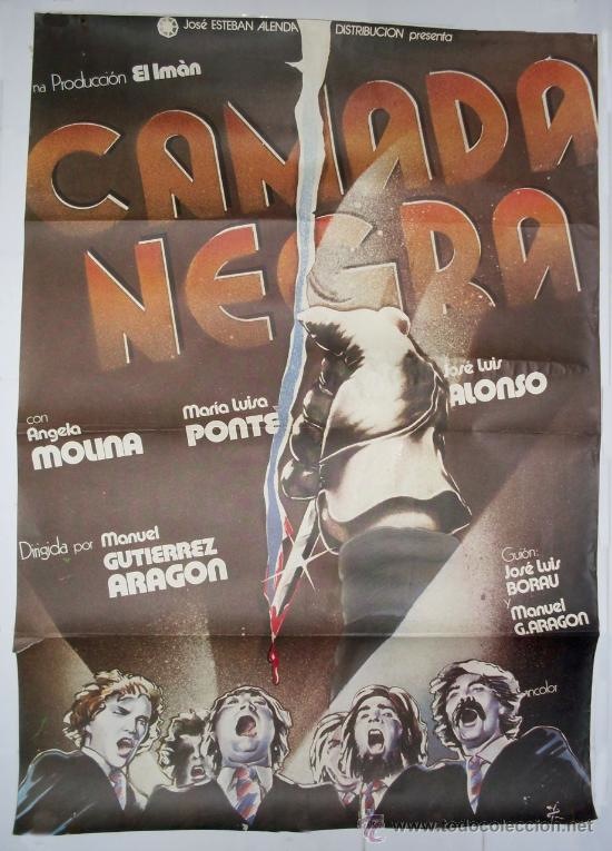Camada Negra (1977) - Rolled SS Movie Poster