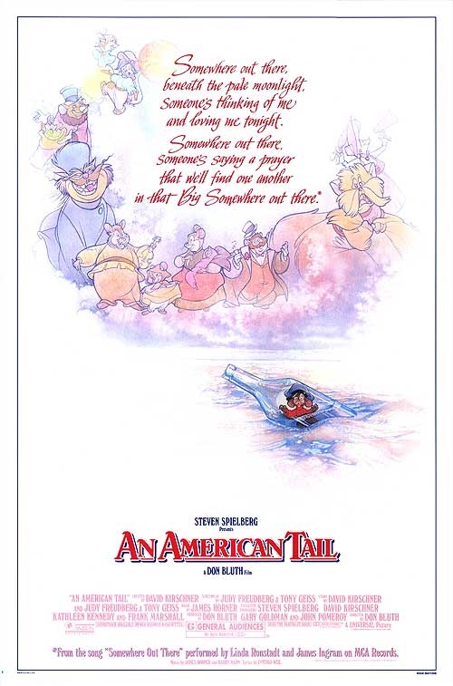 An American Tail - ADV (1986) - Rolled DS Movie Poster