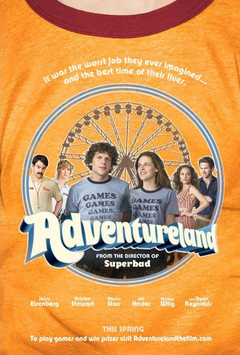 Adventureland - ADV (2009) - Rolled DS Movie Poster