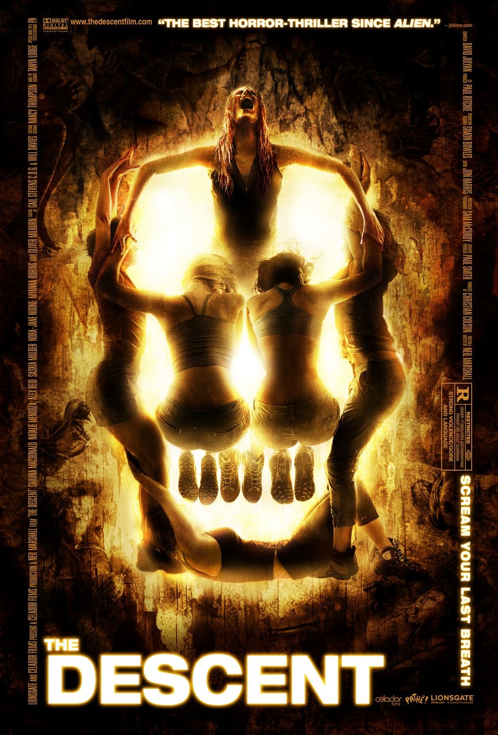 The Descent (2005) - Rolled DS Movie Poster