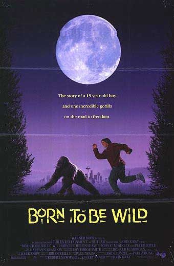 Born To Be Wild (1995) - Rolled DS Movie Poster