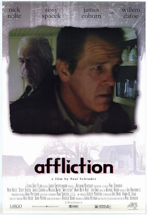 Affliction (1997) - Rolled DS Movie Poster