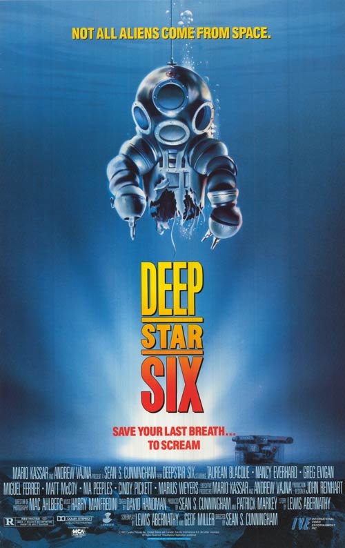 DeepStar Six (1989) - Rolled SS Movie Poster
