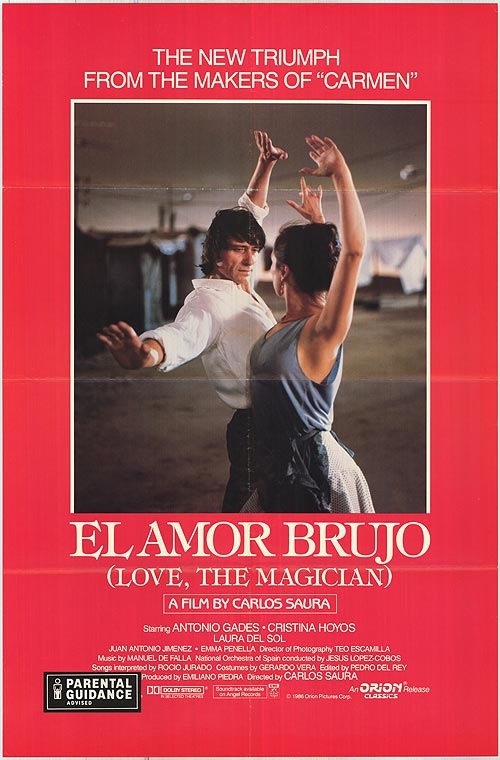 El Amor brujo (1986) - Rolled SS Movie Poster