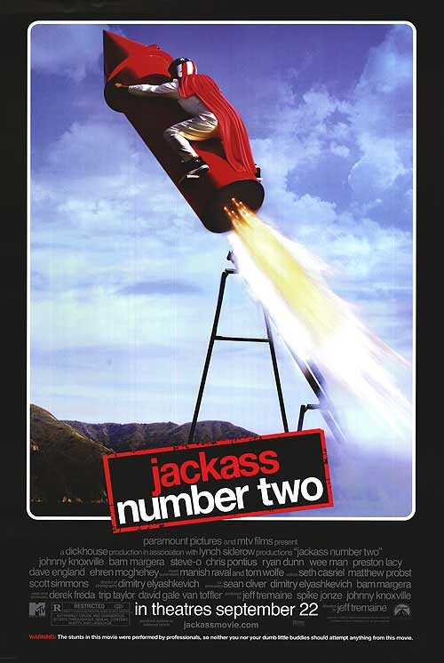 Jackass: Number Two - Rocket (2006) - Rolled DS Movie Poster
