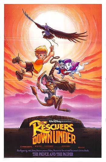 The Rescuers Down Under/The Prince and the Pauper (1990)
