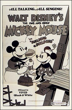 Mickey Mouse in Building a Building (1974)
